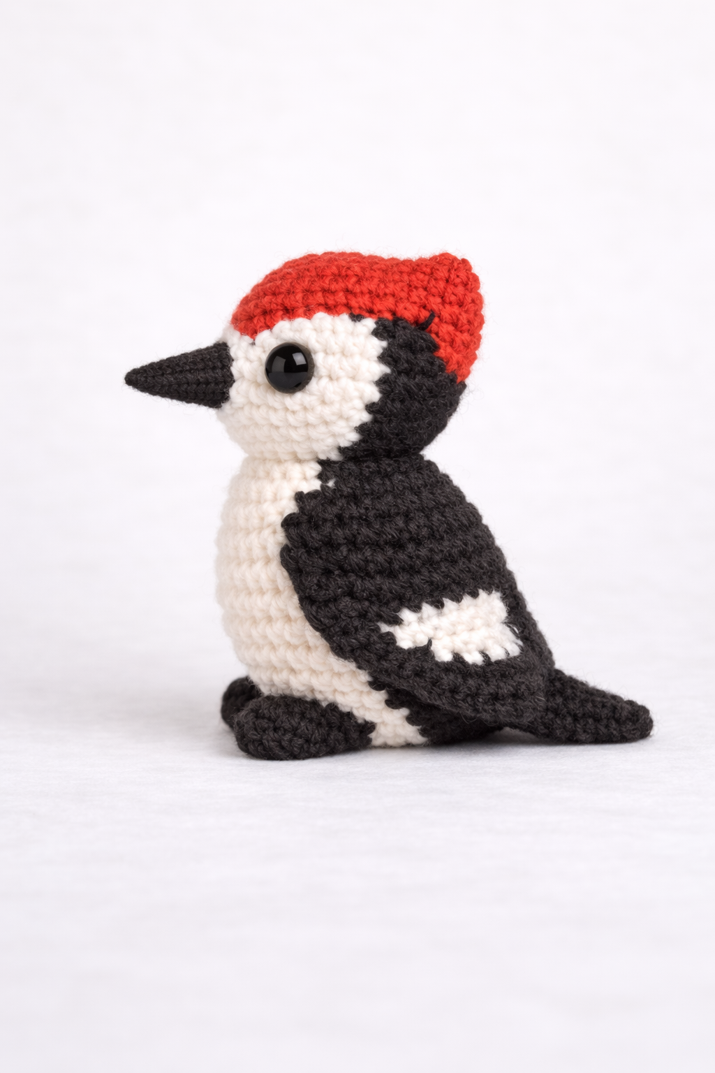 Easy Amigurumi Woodpecker Crochet Pattern - Beginner Friendly (PDF Download)
