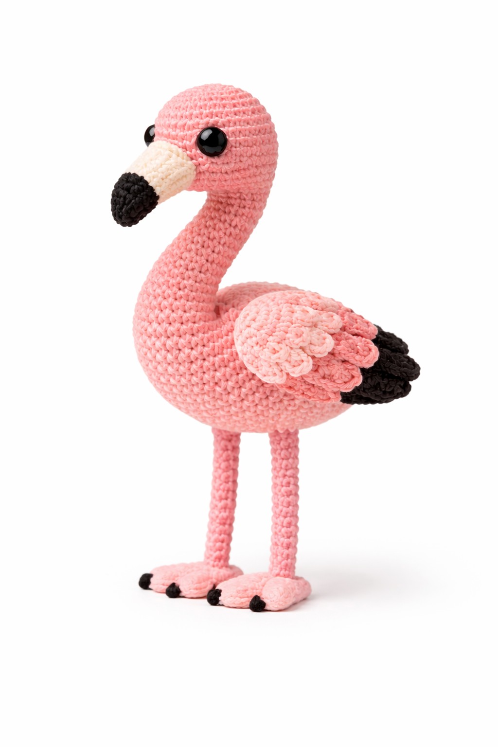 Easy Amigurumi Flamingo Crochet Pattern - Beginner Friendly (PDF Download)