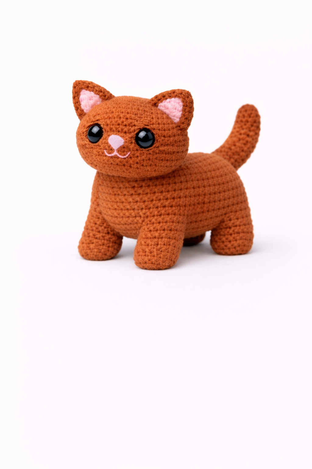 Easy Amigurumi Ginger Cat Crochet Pattern - Beginner Friendly (PDF Download)