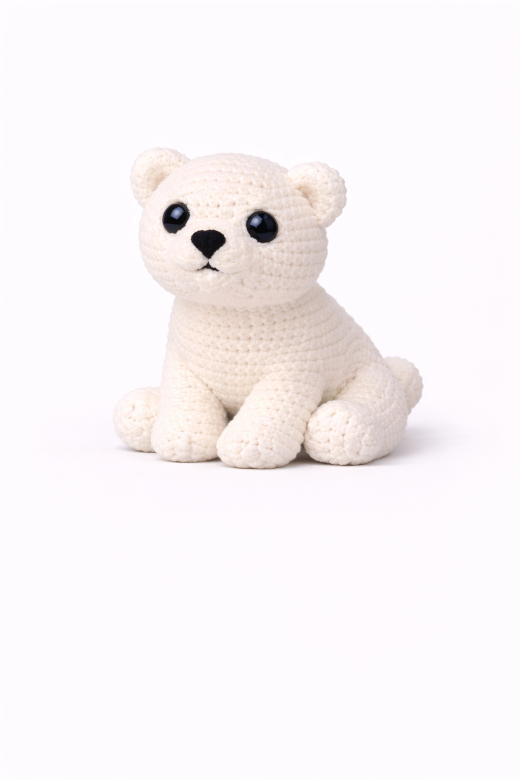 Easy Amigurumi Polar Bear Crochet Pattern - Beginner Friendly (PDF Download)