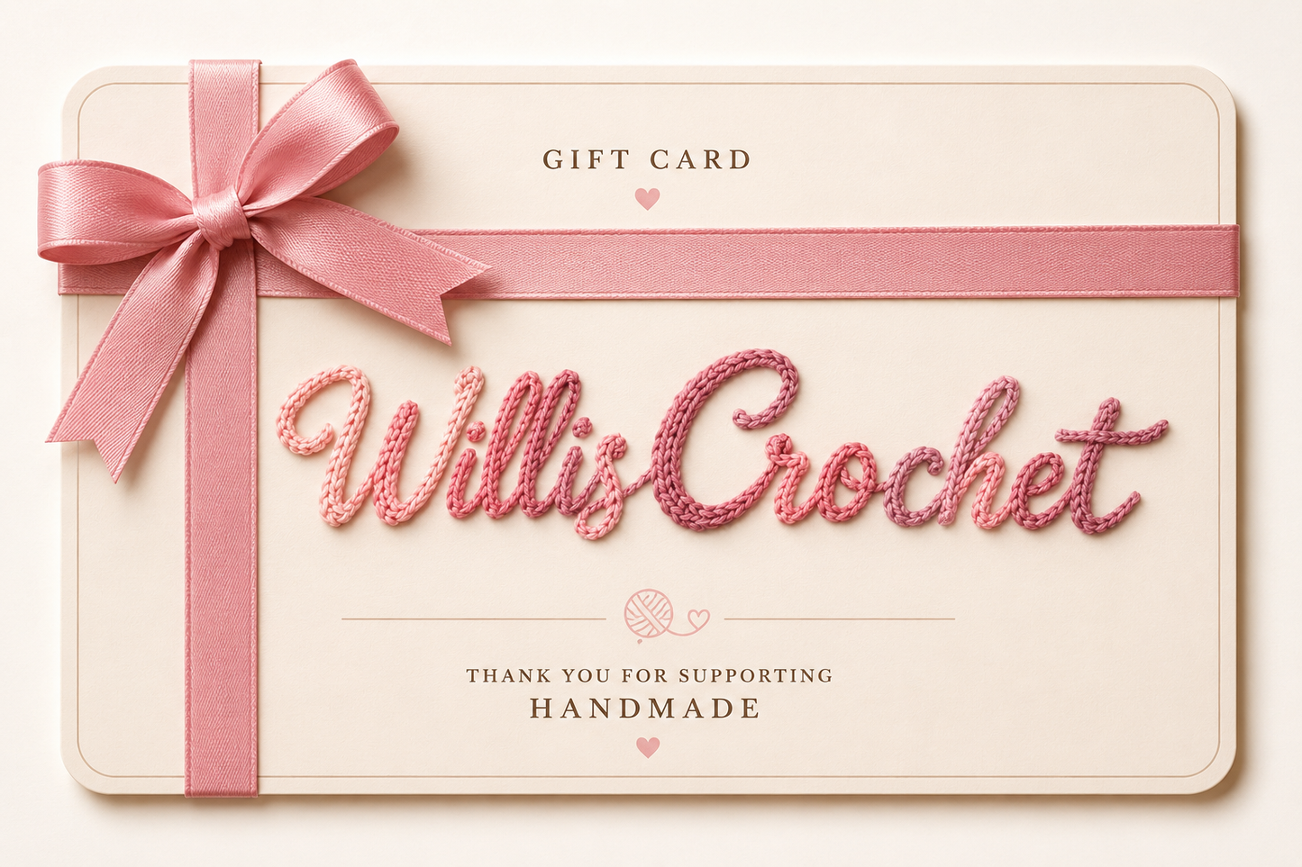 The Crocheter's Gift Card