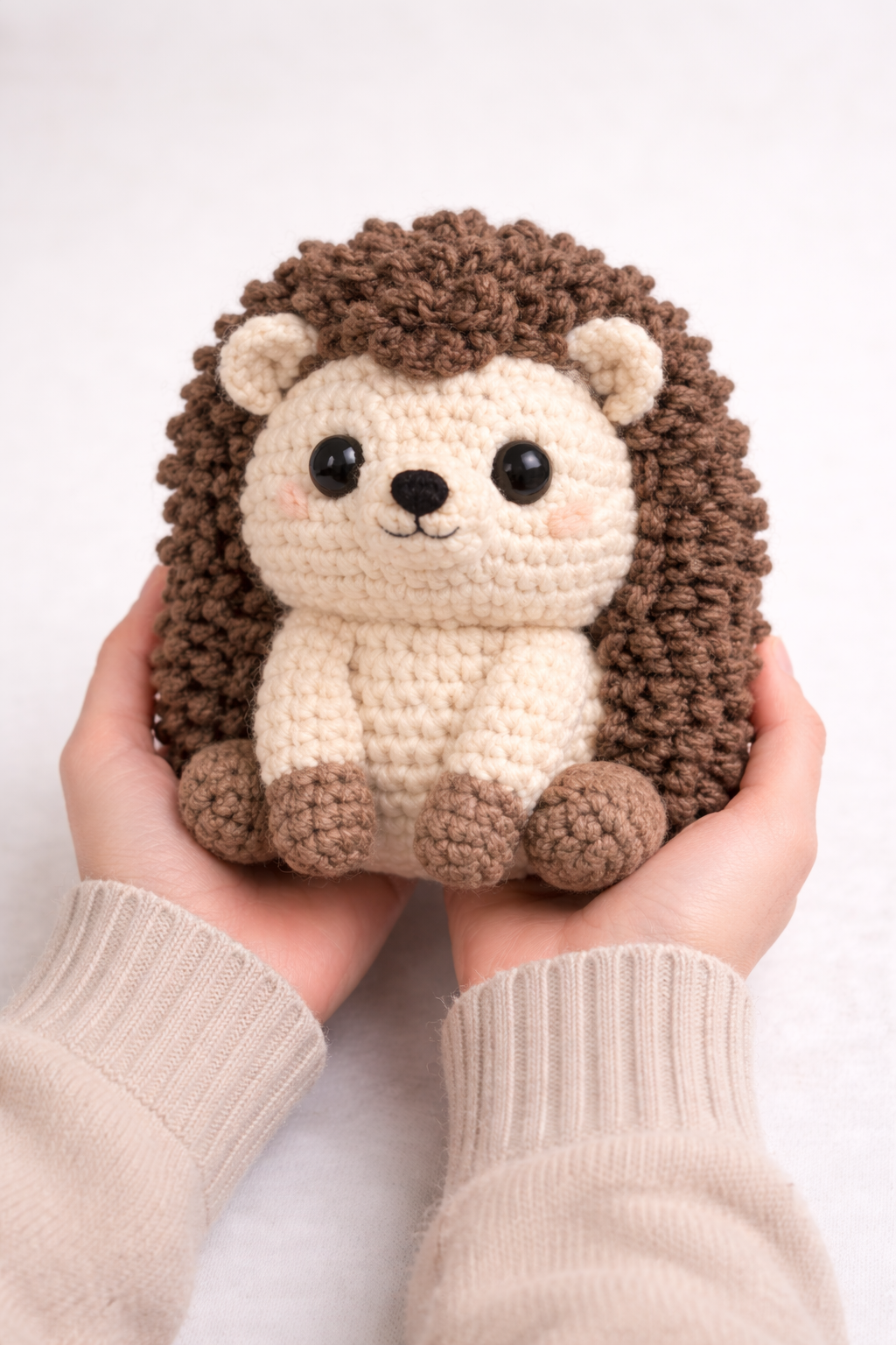 Easy Amigurumi Hedgehog Crochet Pattern - Beginner Friendly  (PDF Download)