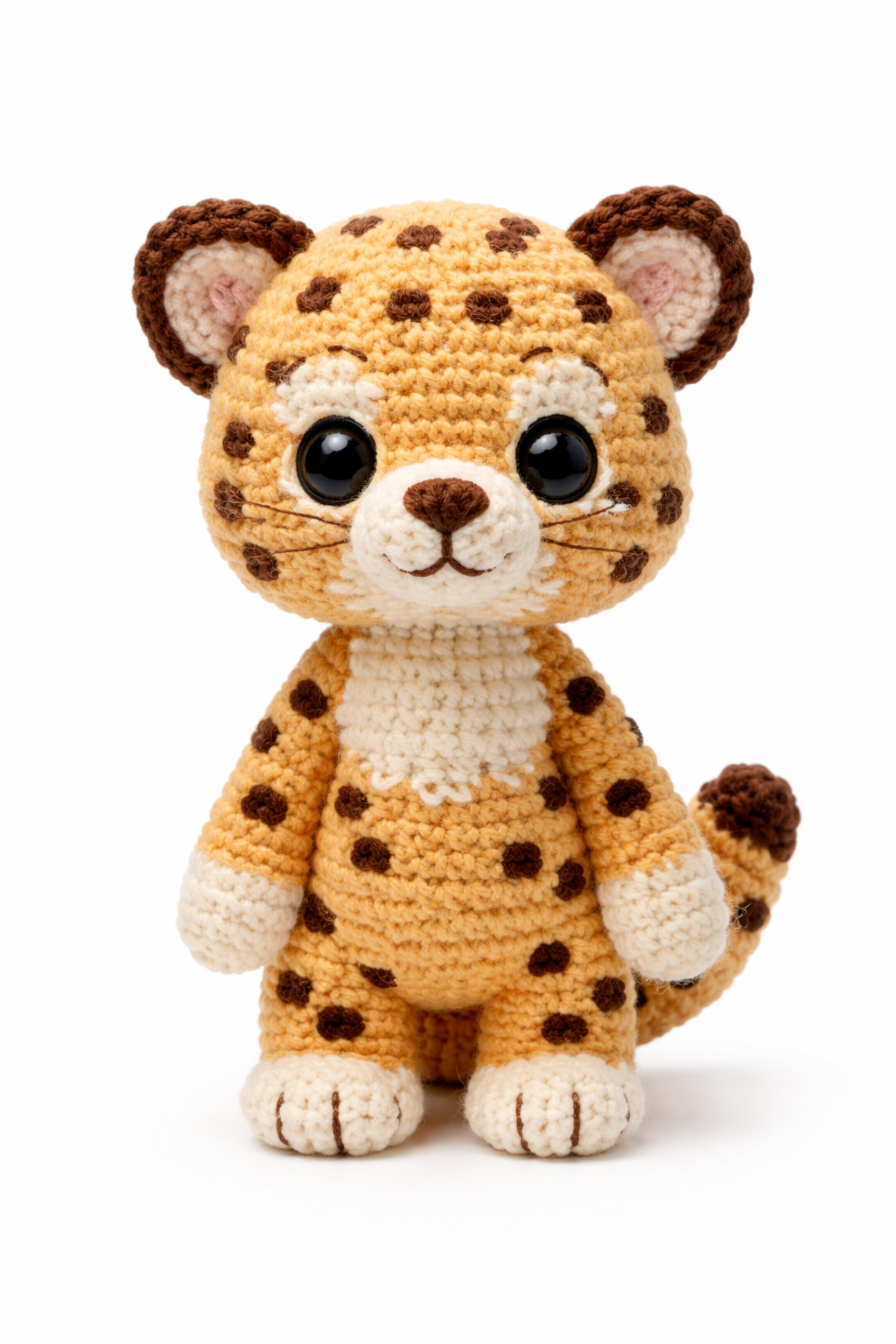 Easy Amigurumi Leopard Crochet Pattern - Beginner Friendly  (PDF Download)