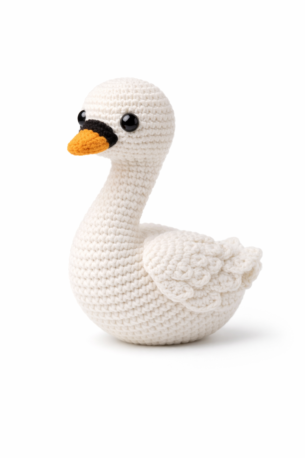 Easy Amigurumi Swan Crochet Pattern - Beginner Friendly  (PDF Download)