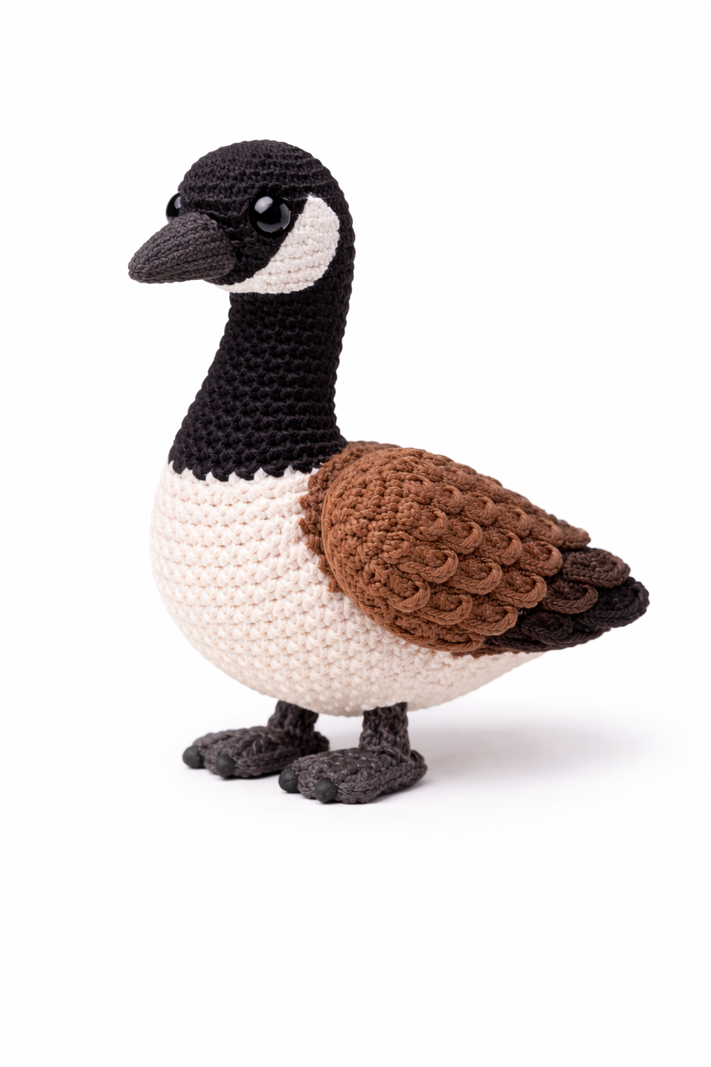 Easy Amigurumi Canadian Goose Crochet Pattern - Beginner Friendly  (PDF Download)