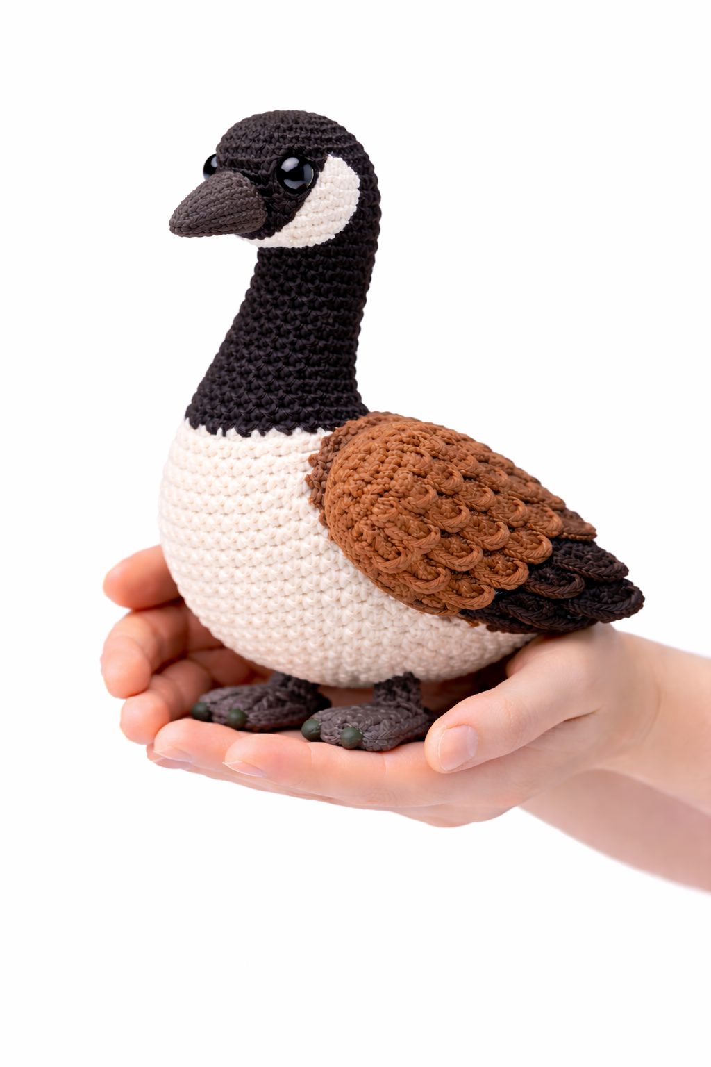 Easy Amigurumi Canadian Goose Crochet Pattern - Beginner Friendly  (PDF Download)