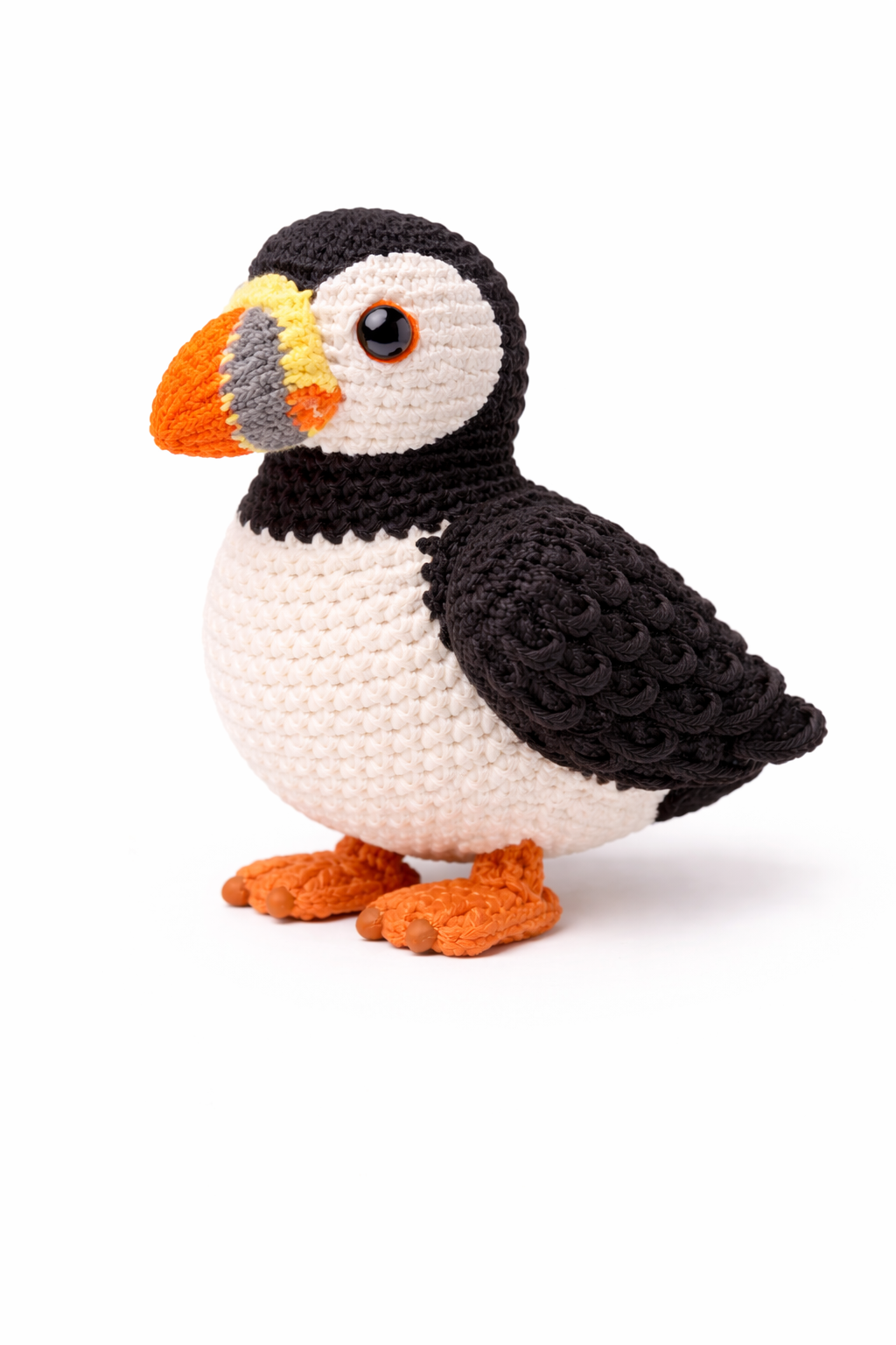 Easy Amigurumi Puffin Crochet Pattern - Beginner Friendly  (PDF Download)