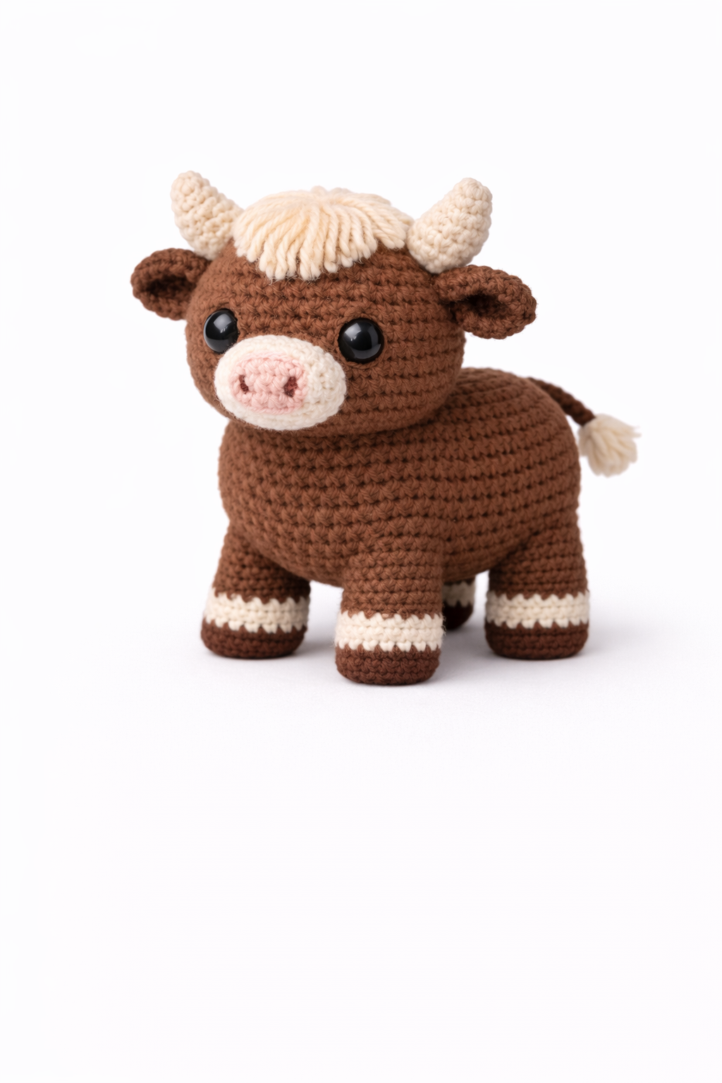 Easy Amigurumi Cow Crochet Pattern - Beginner Friendly  (PDF Download)
