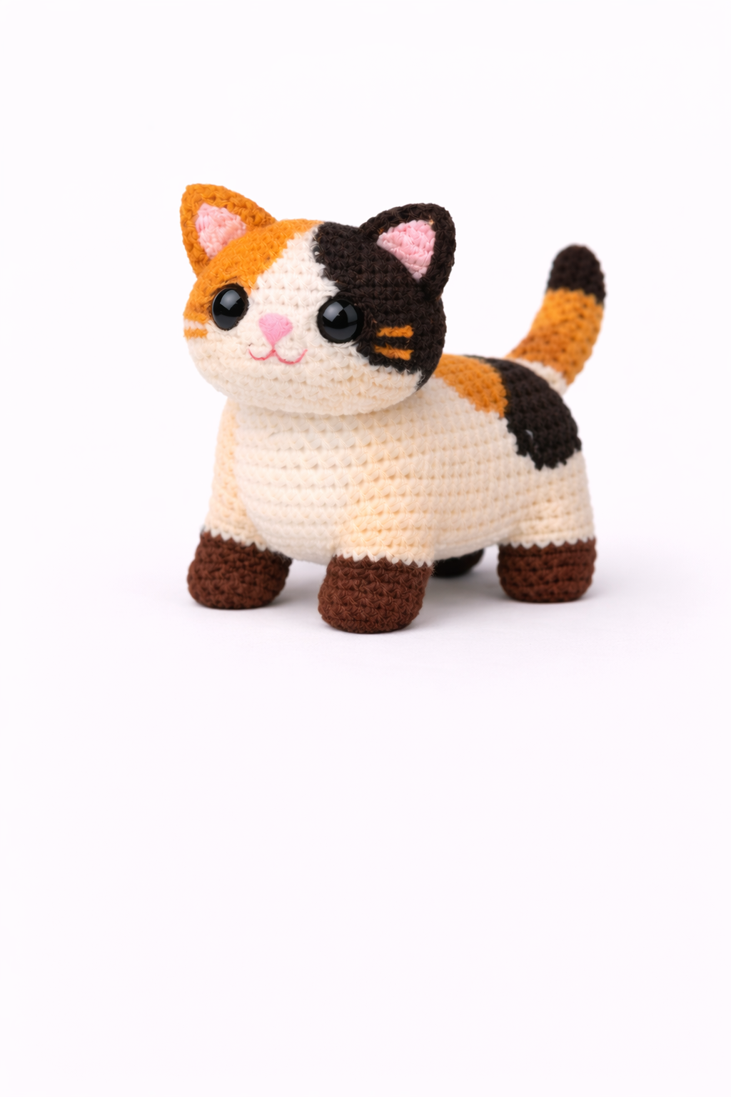 Easy Amigurumi Calico Cat Crochet Pattern - Beginner Friendly  (PDF Download)