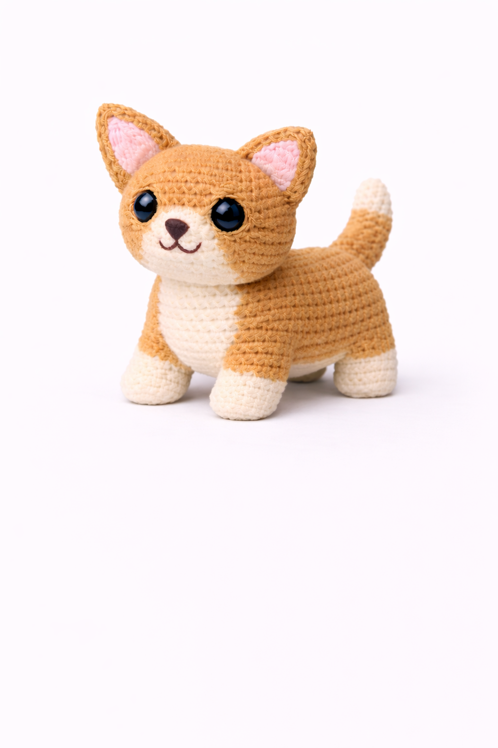 Easy Amigurumi Chihuahua Crochet Pattern - Beginner Friendly  (PDF Download)