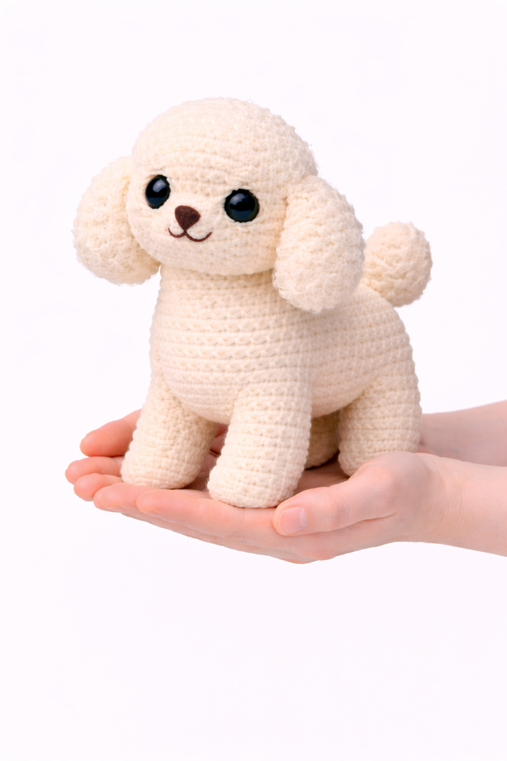 Easy Amigurumi Poodle Crochet Pattern - Beginner Friendly  (PDF Download)