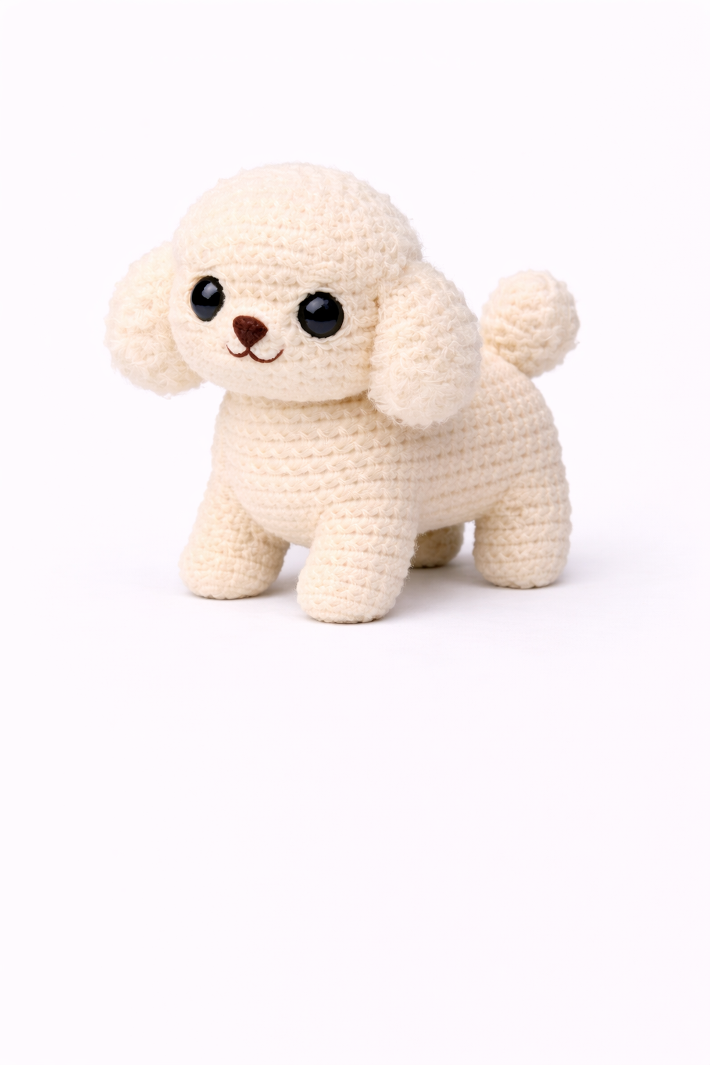 Easy Amigurumi Poodle Crochet Pattern - Beginner Friendly  (PDF Download)