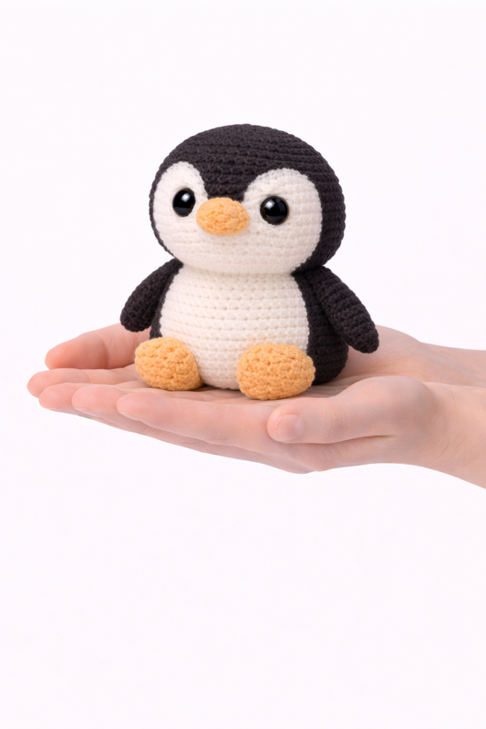 Easy Amigurumi Penguin Crochet Pattern - Beginner Friendly  (PDF Download)