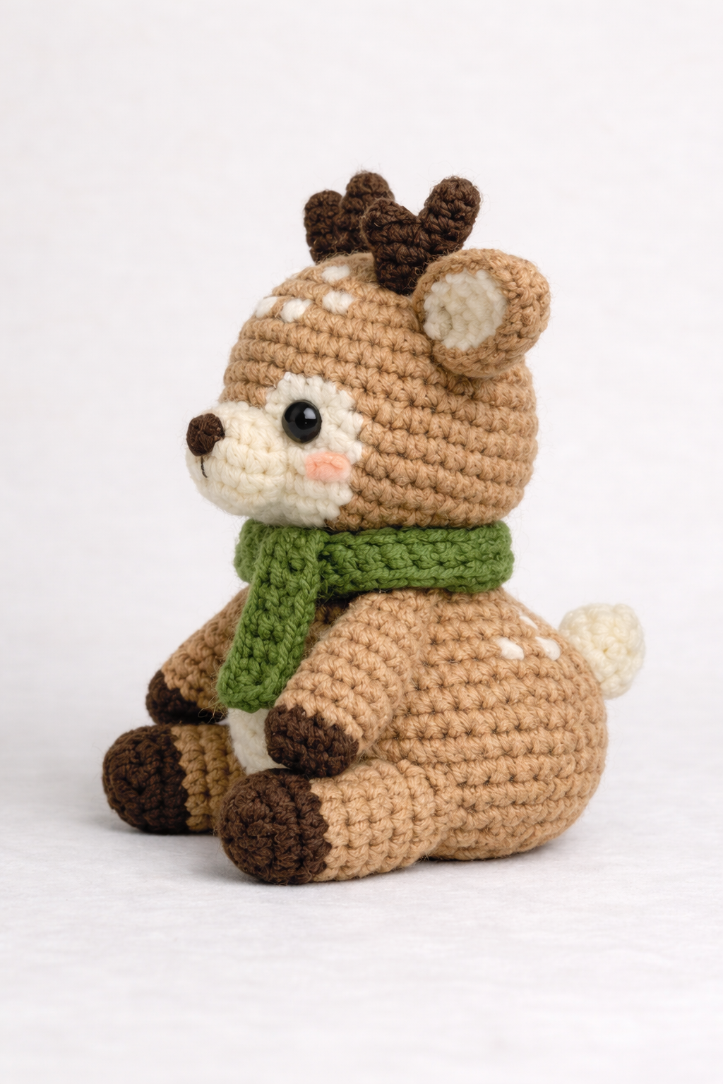 Easy Amigurumi Deer Crochet Pattern - Beginner Friendly  (PDF Download)